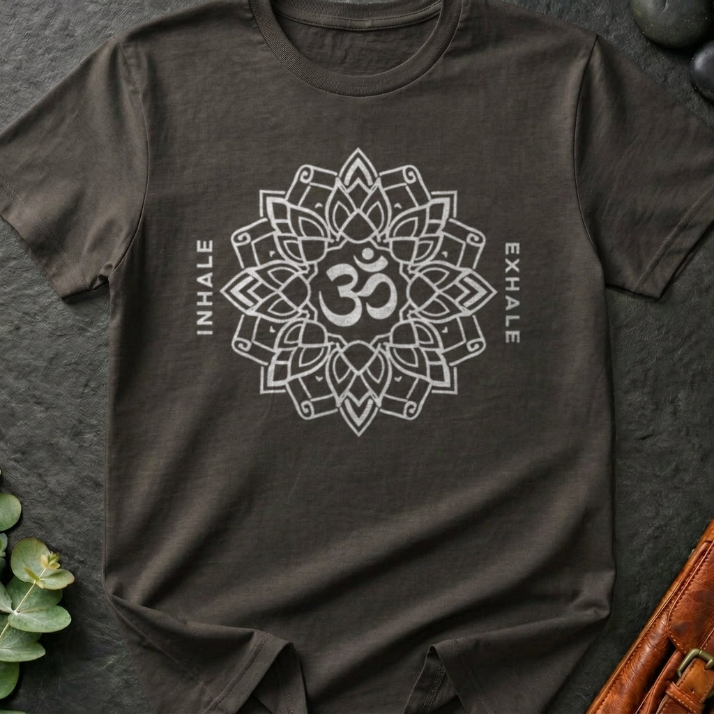 Inhale Exhale Mandala T-Shirt