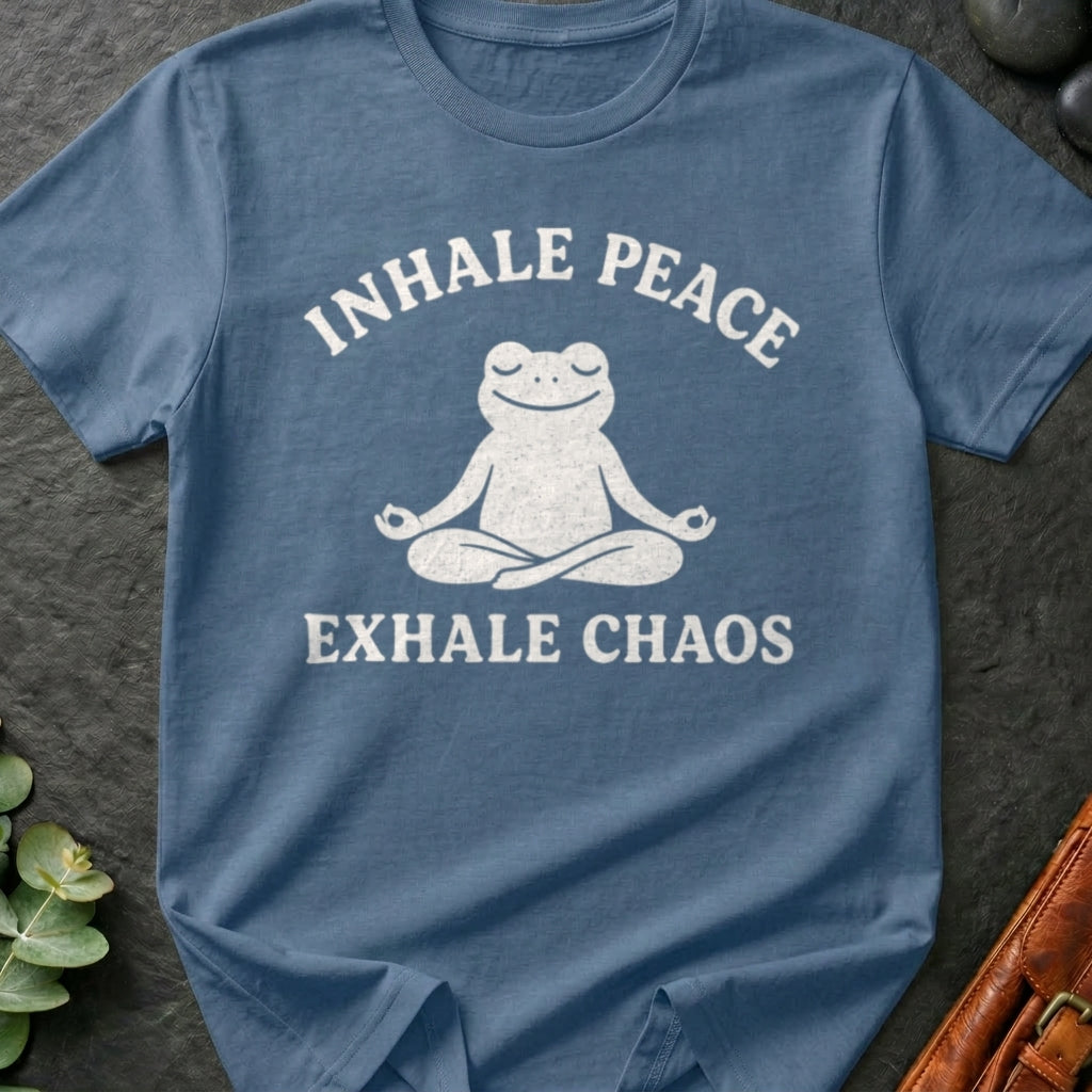 Inhale Peace Exhale Chaos T-Shirt