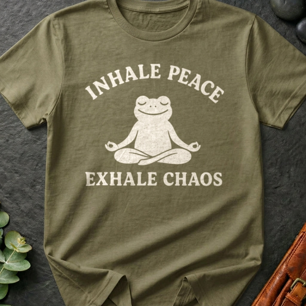 Inhale Peace Exhale Chaos T-Shirt