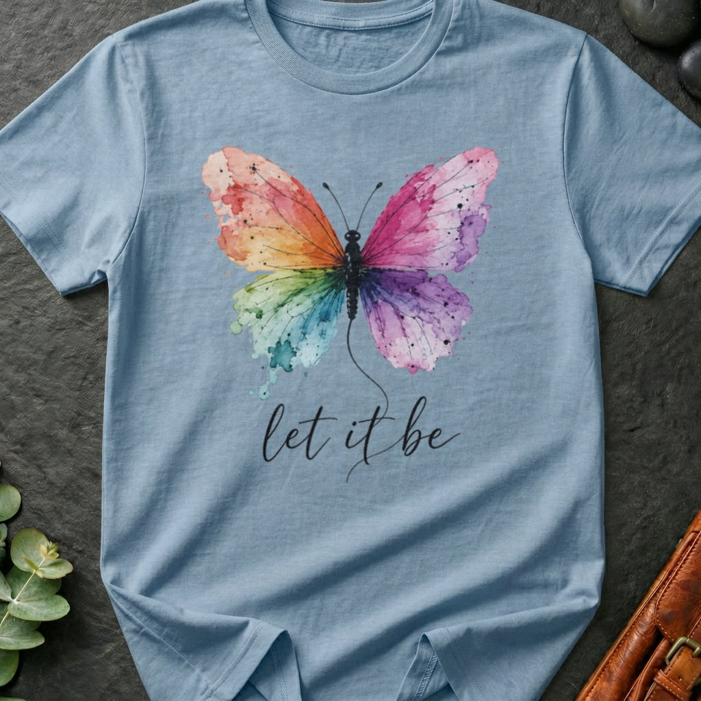 Let It Be Butterfly T-Shirt