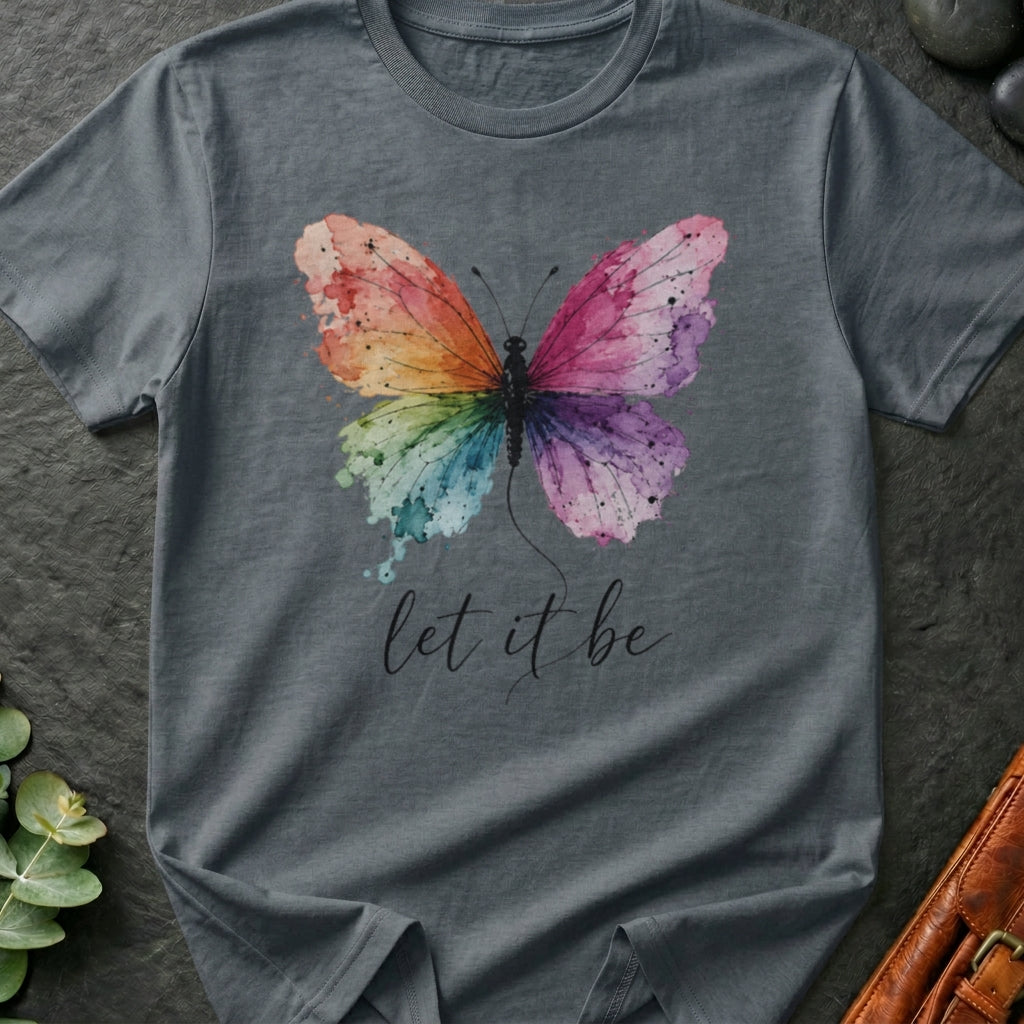 Let It Be Butterfly T-Shirt