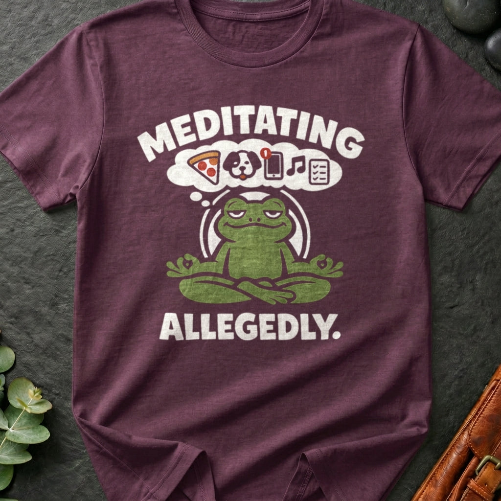 Meditating Allegedly T-Shirt
