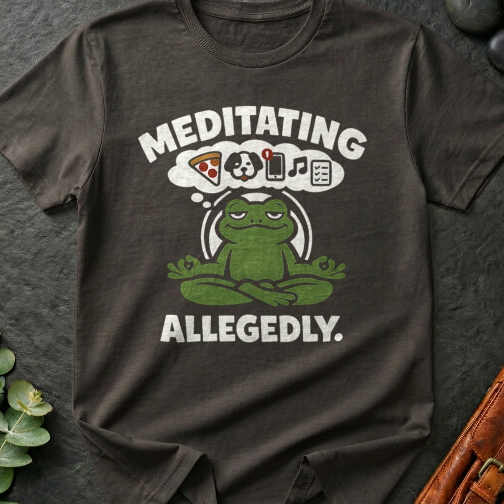 Meditating Allegedly T-Shirt