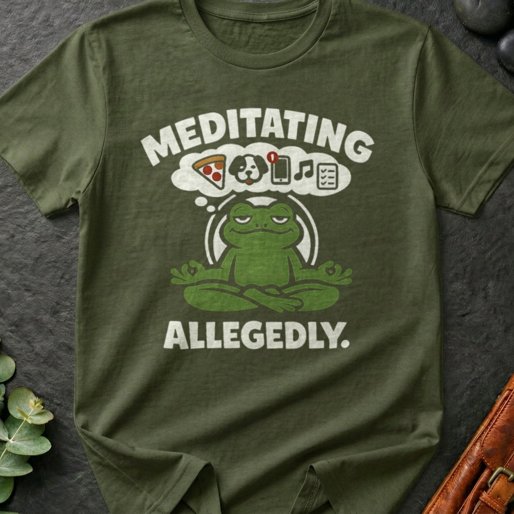 Meditating Allegedly T-Shirt