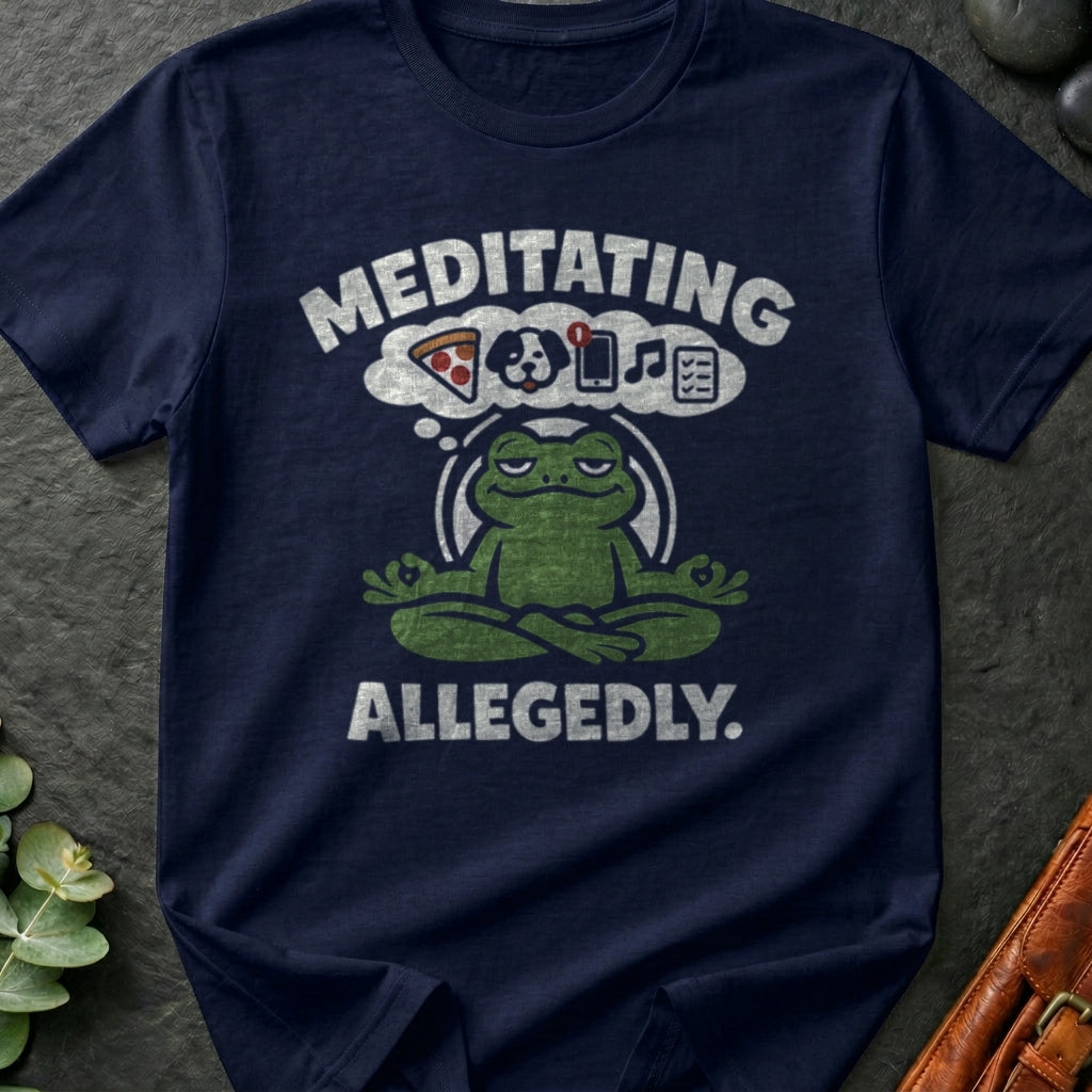 Meditating Allegedly T-Shirt