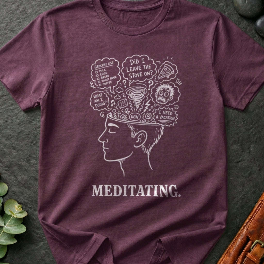 Meditating Through the Chaos T-Shirt