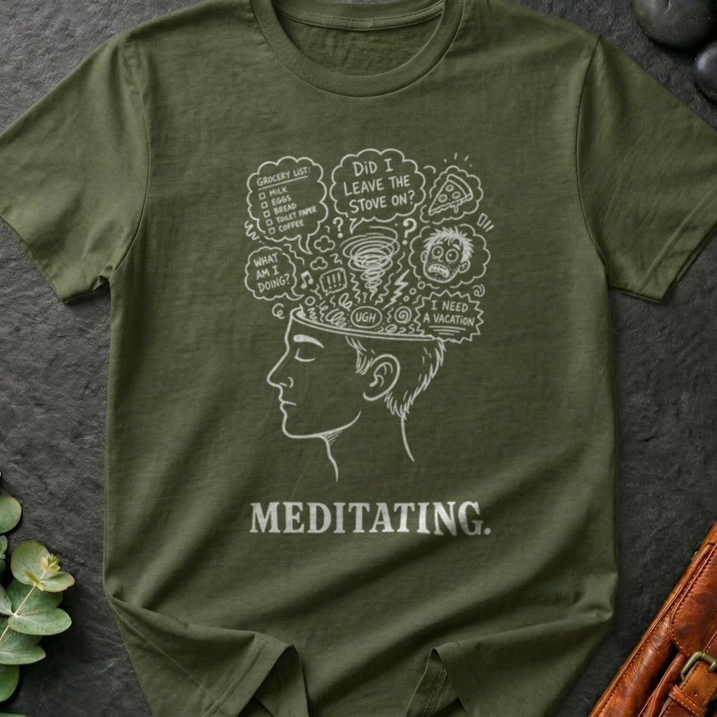 Meditating Through the Chaos T-Shirt