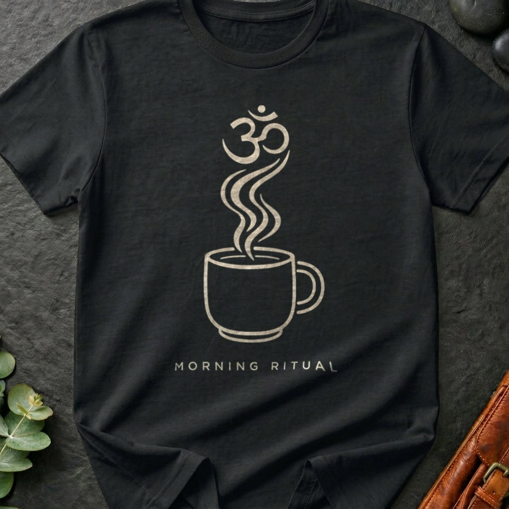 Morning Ritual Coffee & Om T-Shirt
