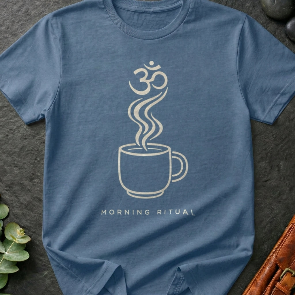 Morning Ritual Coffee & Om T-Shirt