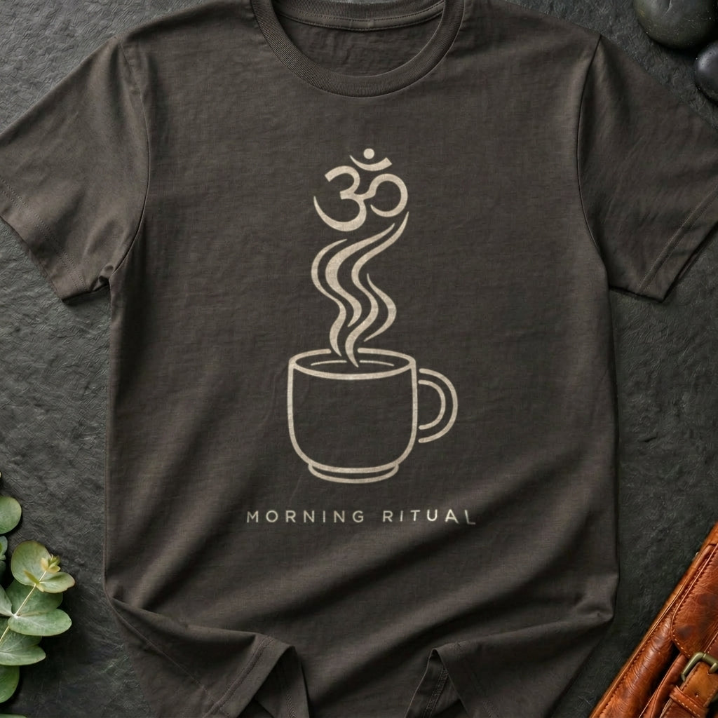 Morning Ritual Coffee & Om T-Shirt
