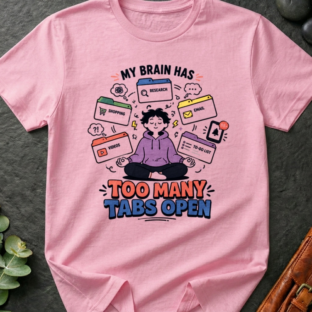 My Brain Has Too Many Tabs Open T-Shirt