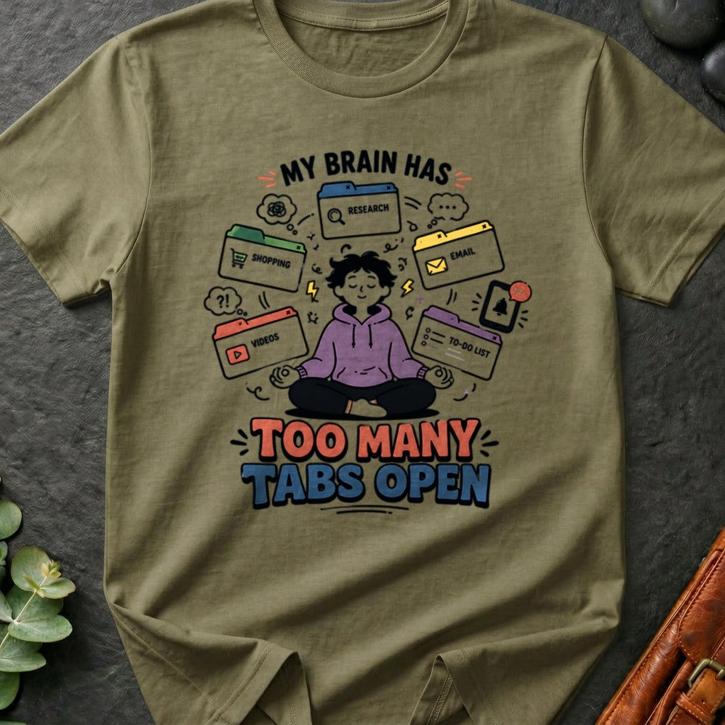 My Brain Has Too Many Tabs Open T-Shirt