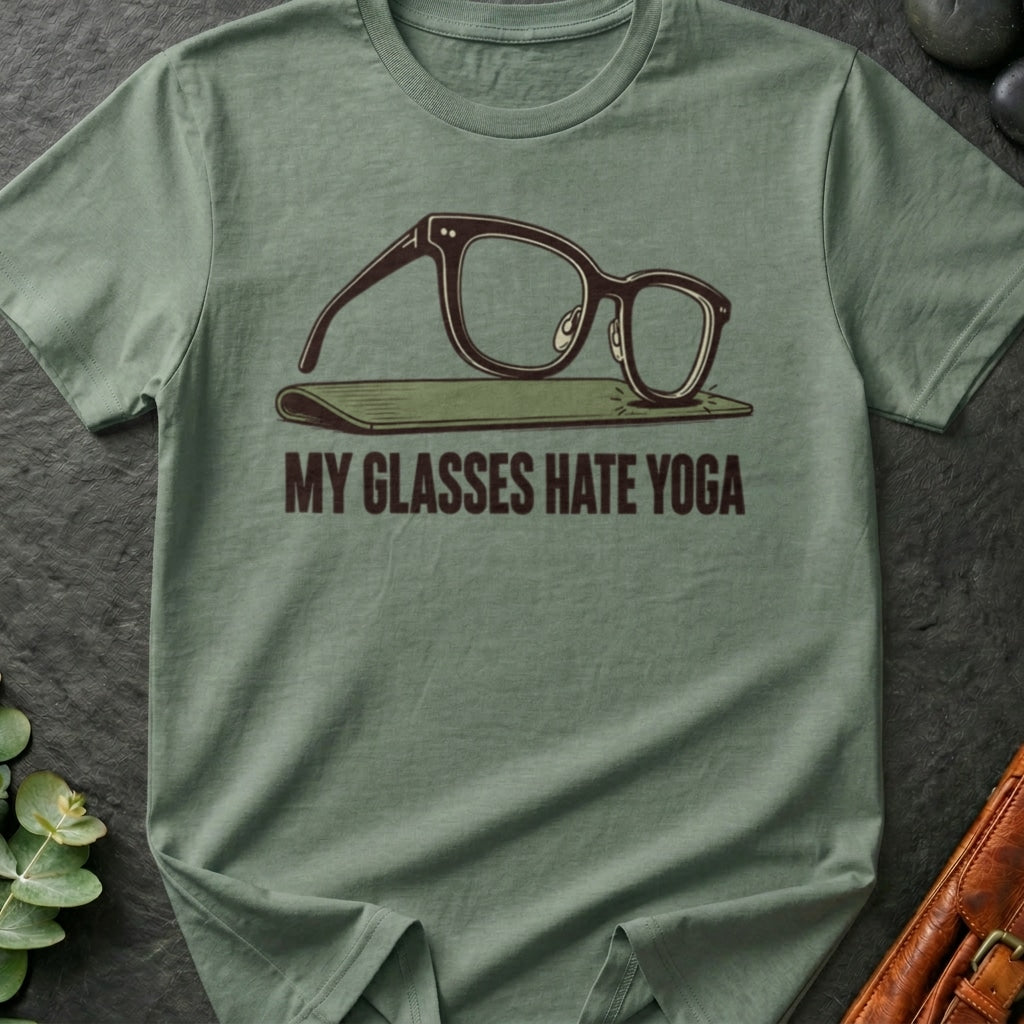 My Glasses Hate Yoga T-Shirt