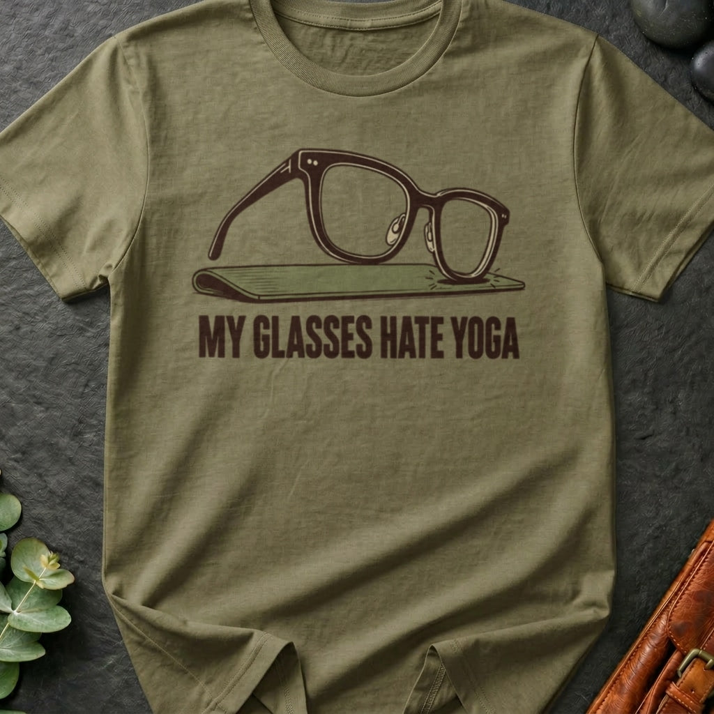 My Glasses Hate Yoga T-Shirt