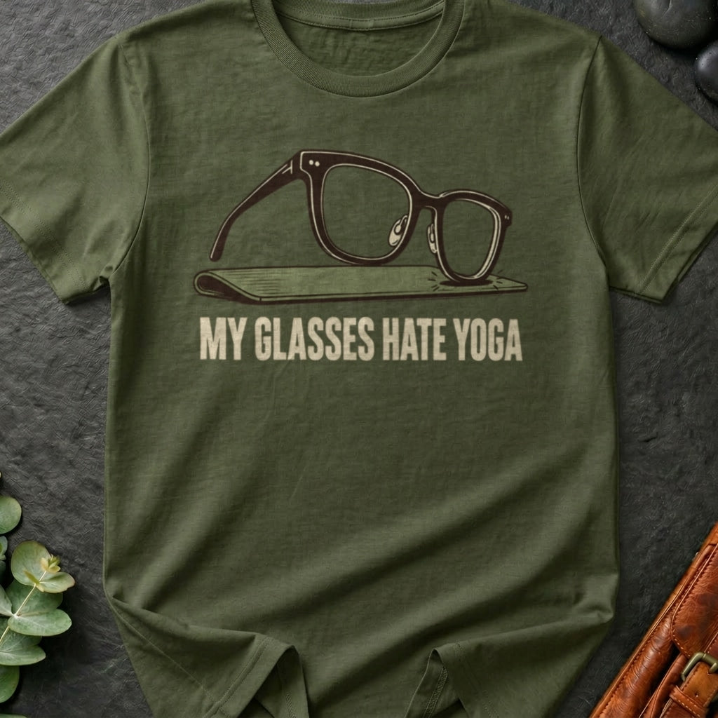 My Glasses Hate Yoga T-Shirt