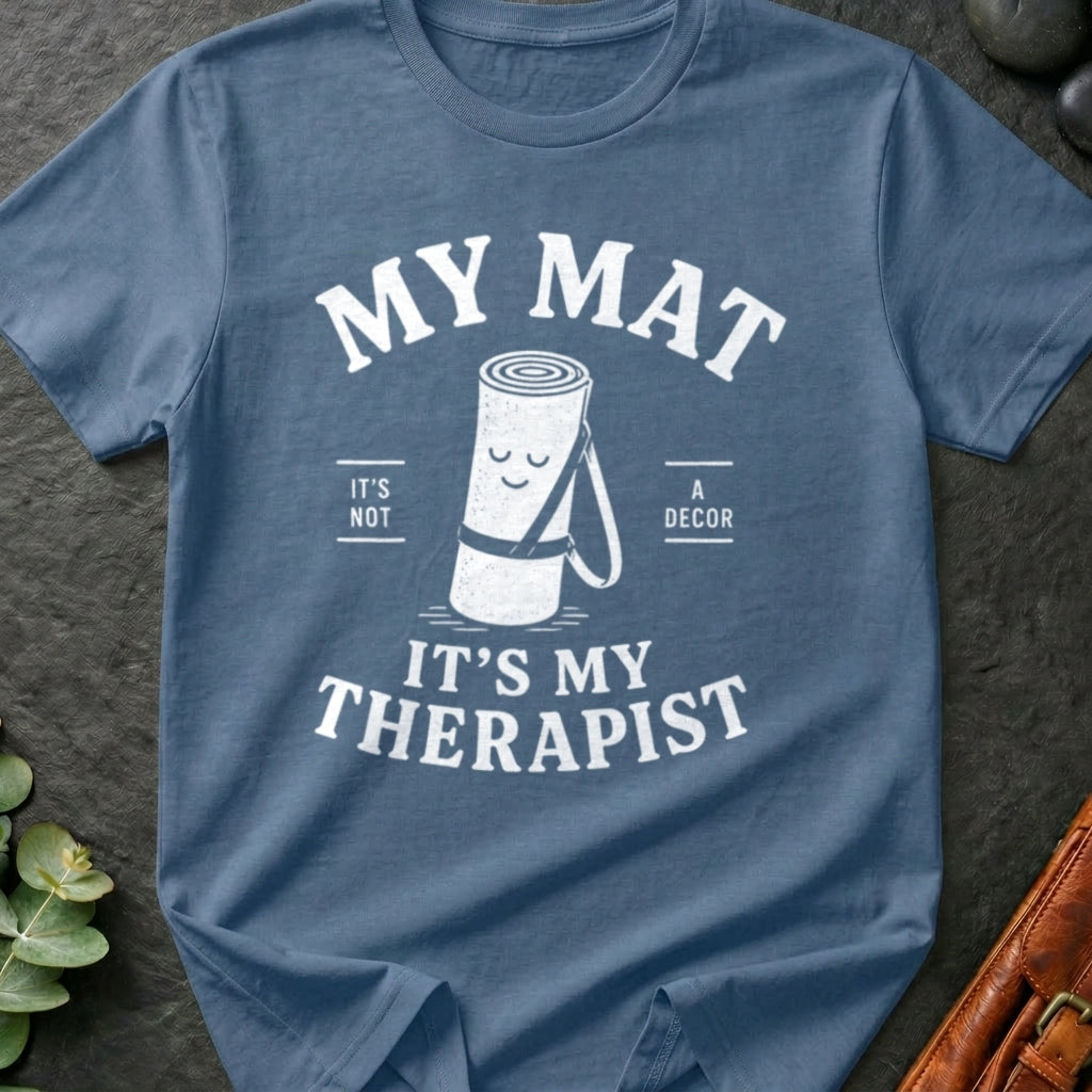 My Mat Is My Therapist T-Shirt
