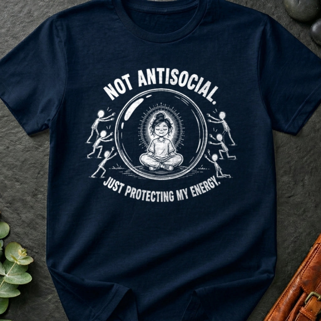 Not Antisocial Just Protecting My Energy T-Shirt