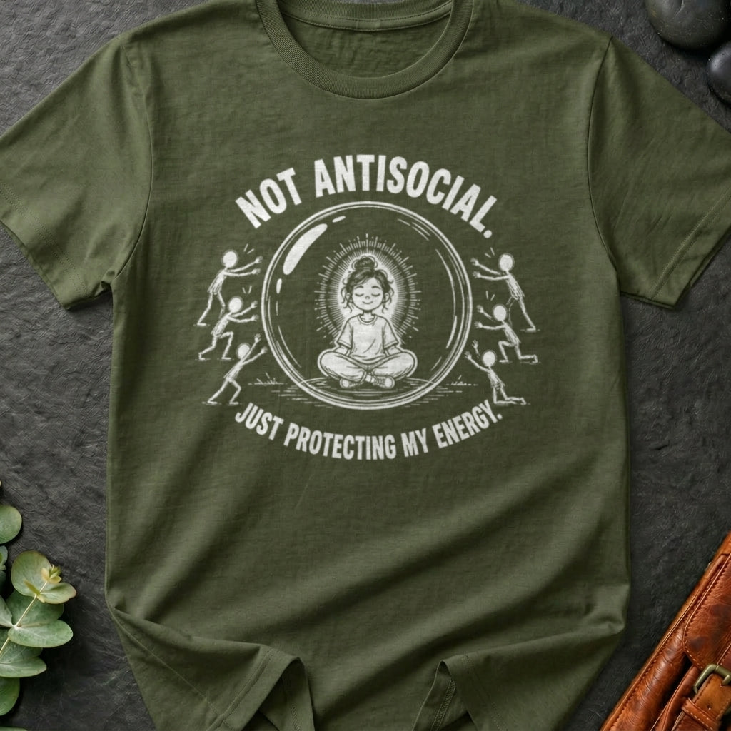 Not Antisocial Just Protecting My Energy T-Shirt