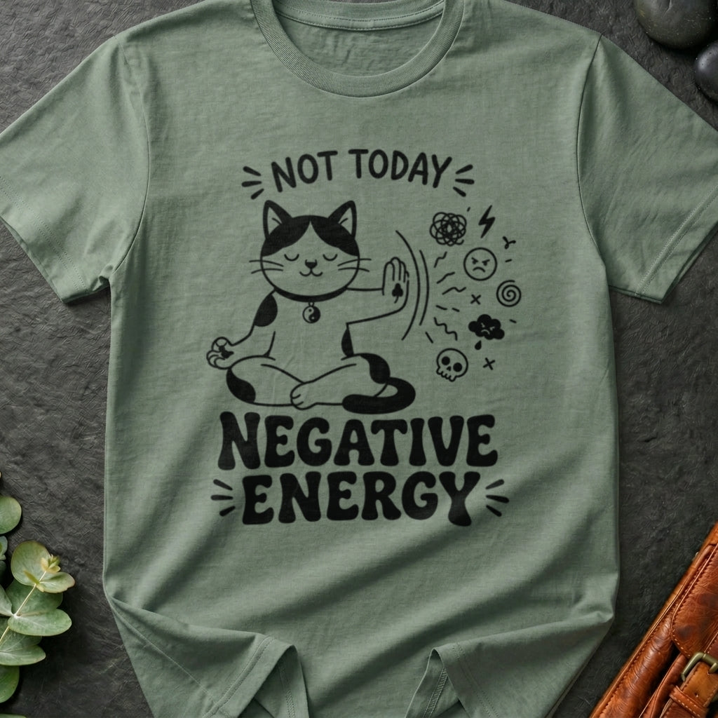 Not Today Negative Energy T-Shirt
