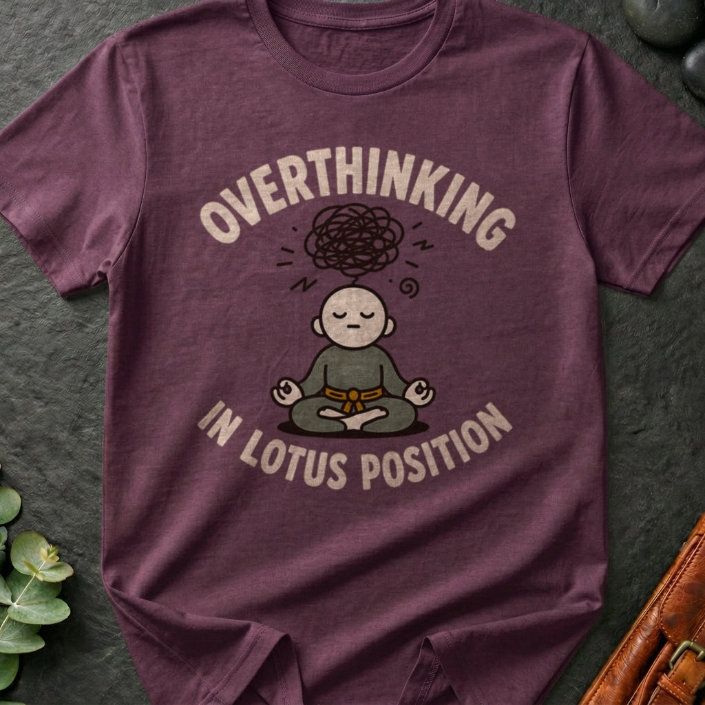 Overthinking in Lotus Position T-Shirt