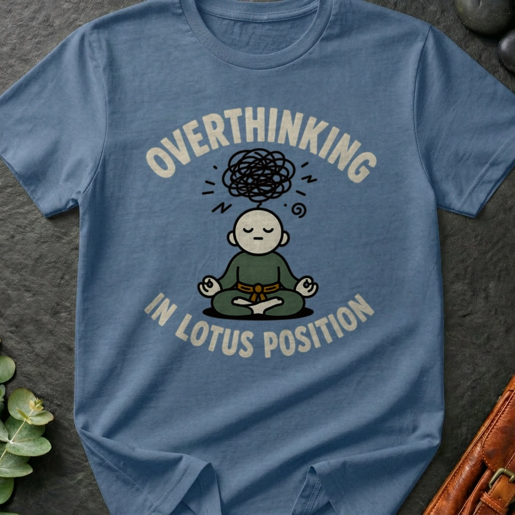 Overthinking in Lotus Position T-Shirt