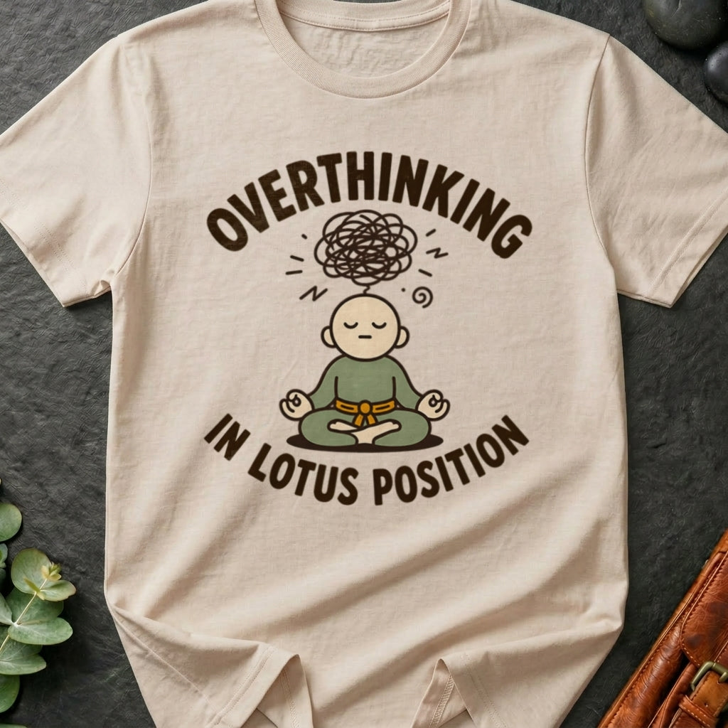 Overthinking in Lotus Position T-Shirt