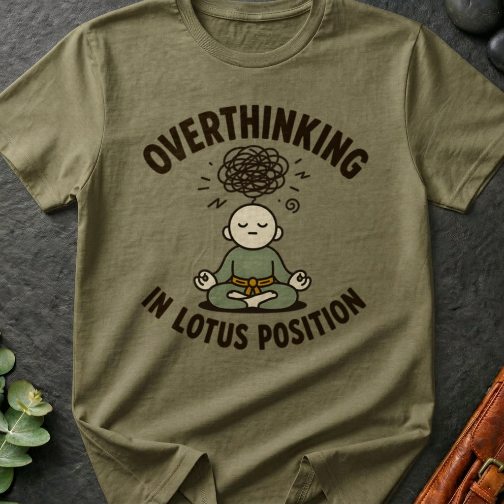 Overthinking in Lotus Position T-Shirt