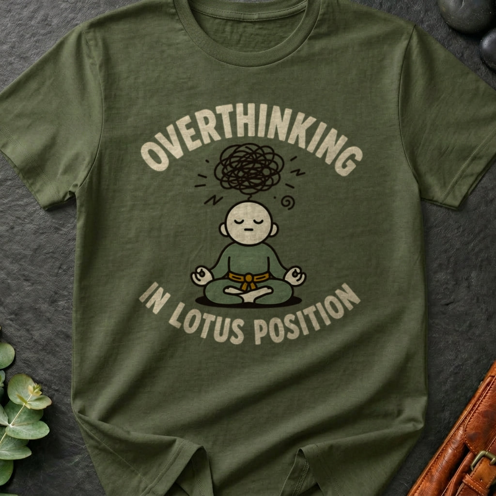 Overthinking in Lotus Position T-Shirt