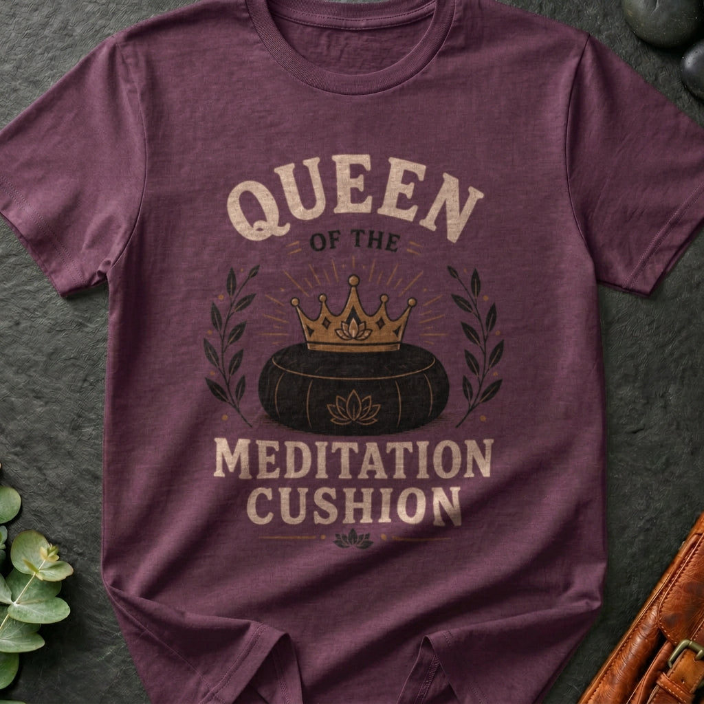 Meditation Cushion Queen T-Shirt