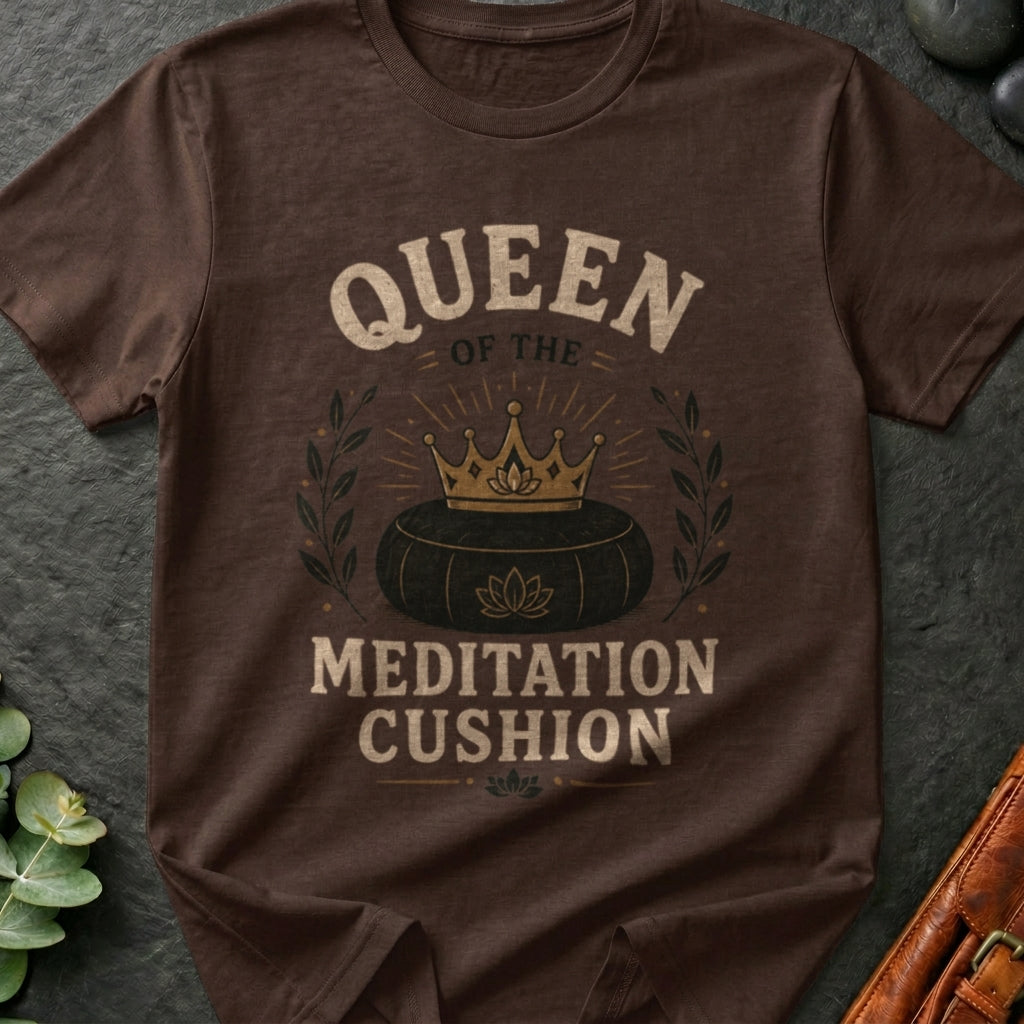 Meditation Cushion Queen T-Shirt
