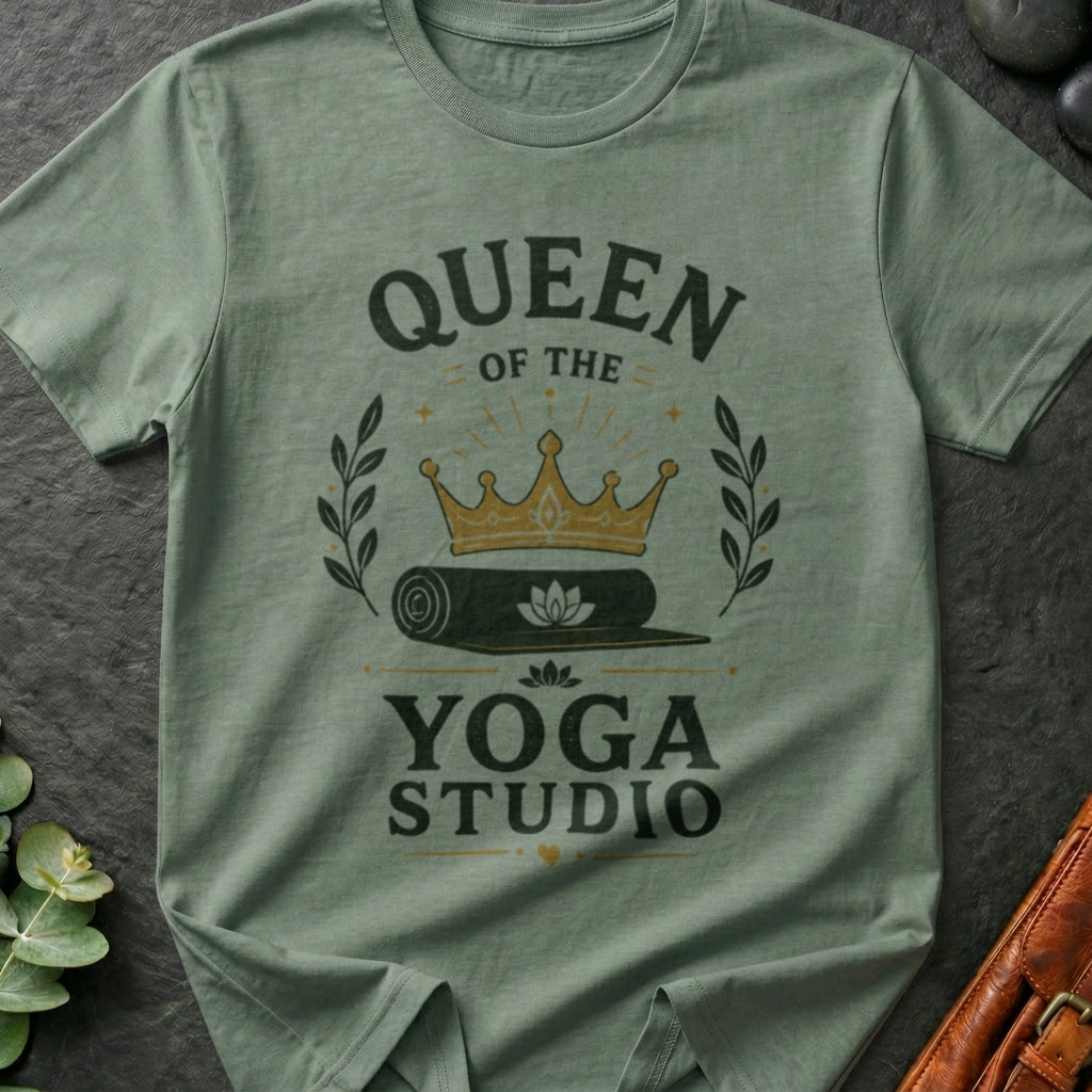 Yoga Studio Queen T-Shirt