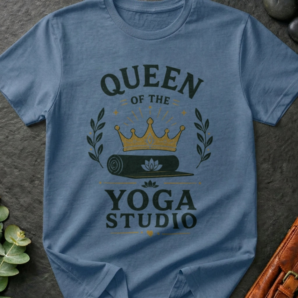 Yoga Studio Queen T-Shirt
