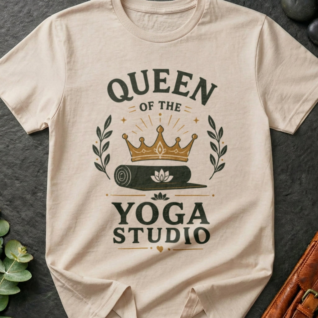 Yoga Studio Queen T-Shirt