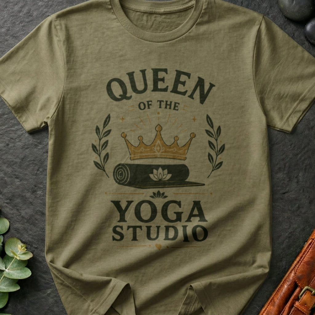 Yoga Studio Queen T-Shirt