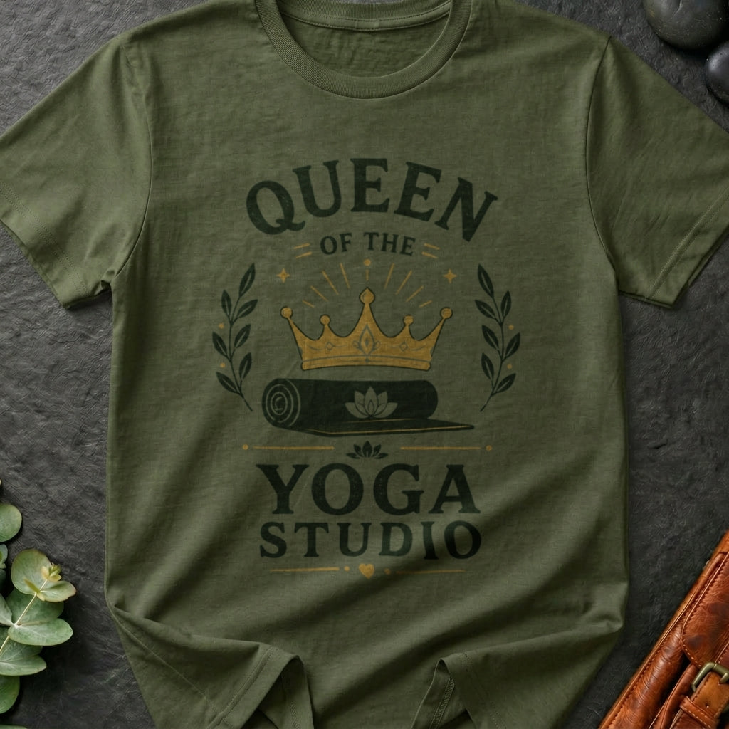 Yoga Studio Queen T-Shirt