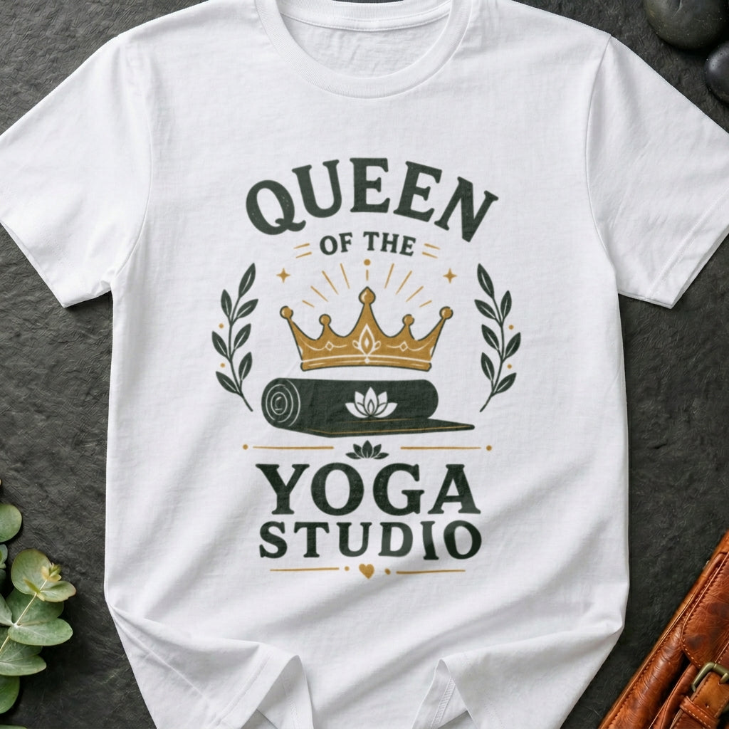 Yoga Studio Queen T-Shirt