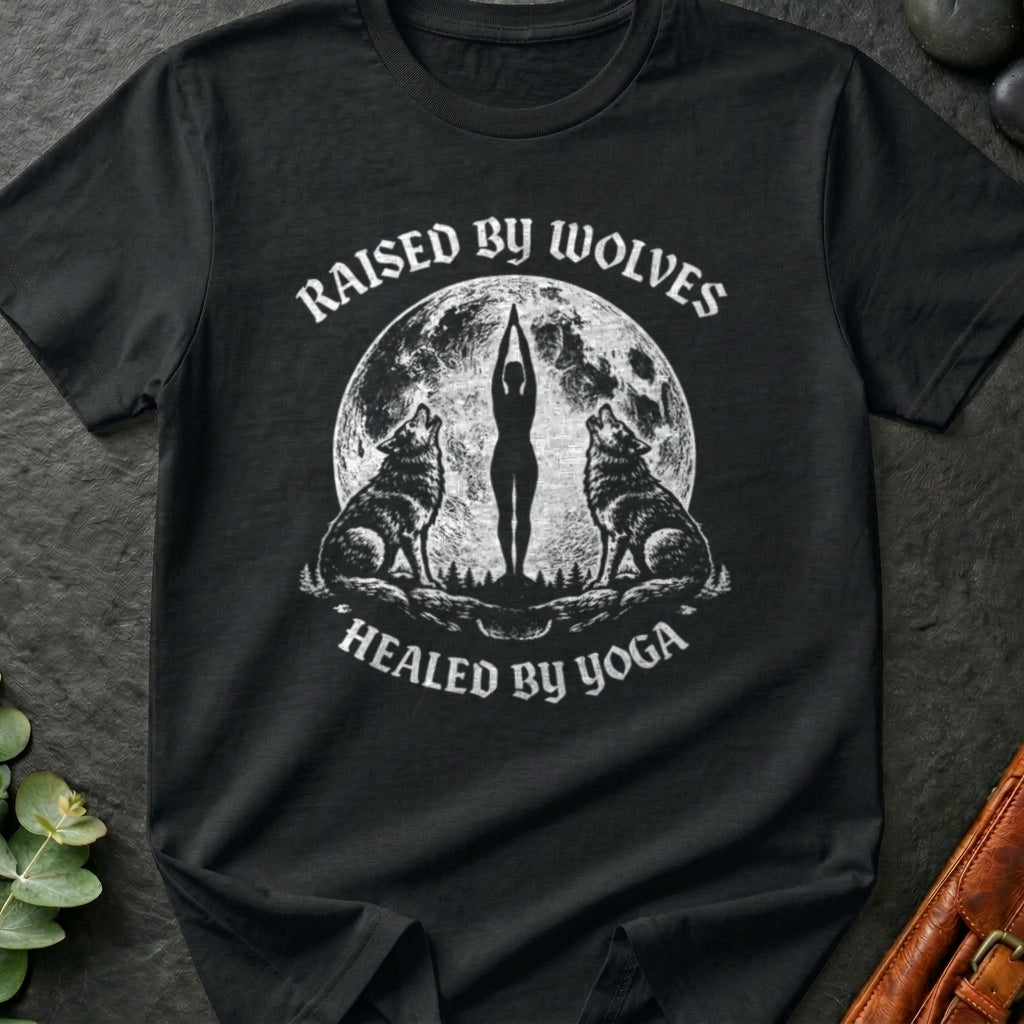 Raised By Wolves, Healed By Yoga T-Shirt