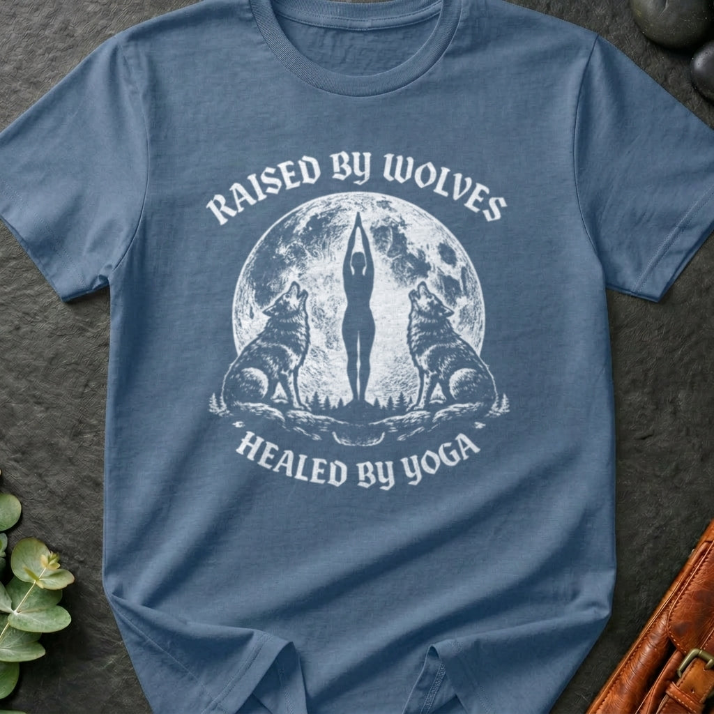 Raised By Wolves, Healed By Yoga T-Shirt