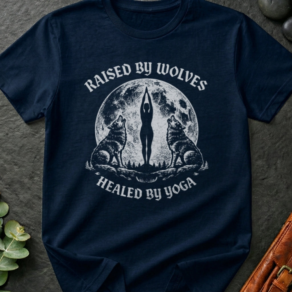 Raised By Wolves, Healed By Yoga T-Shirt