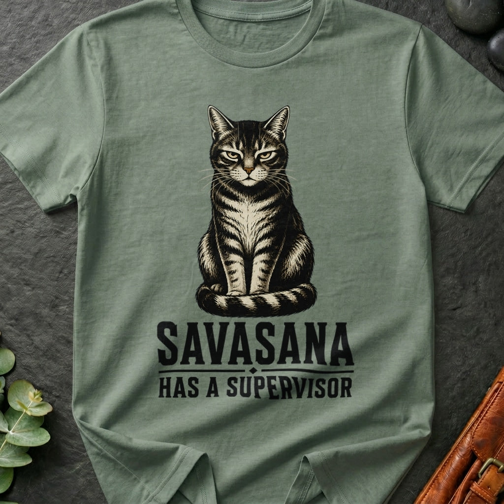 Savasana Supervisor T-Shirt