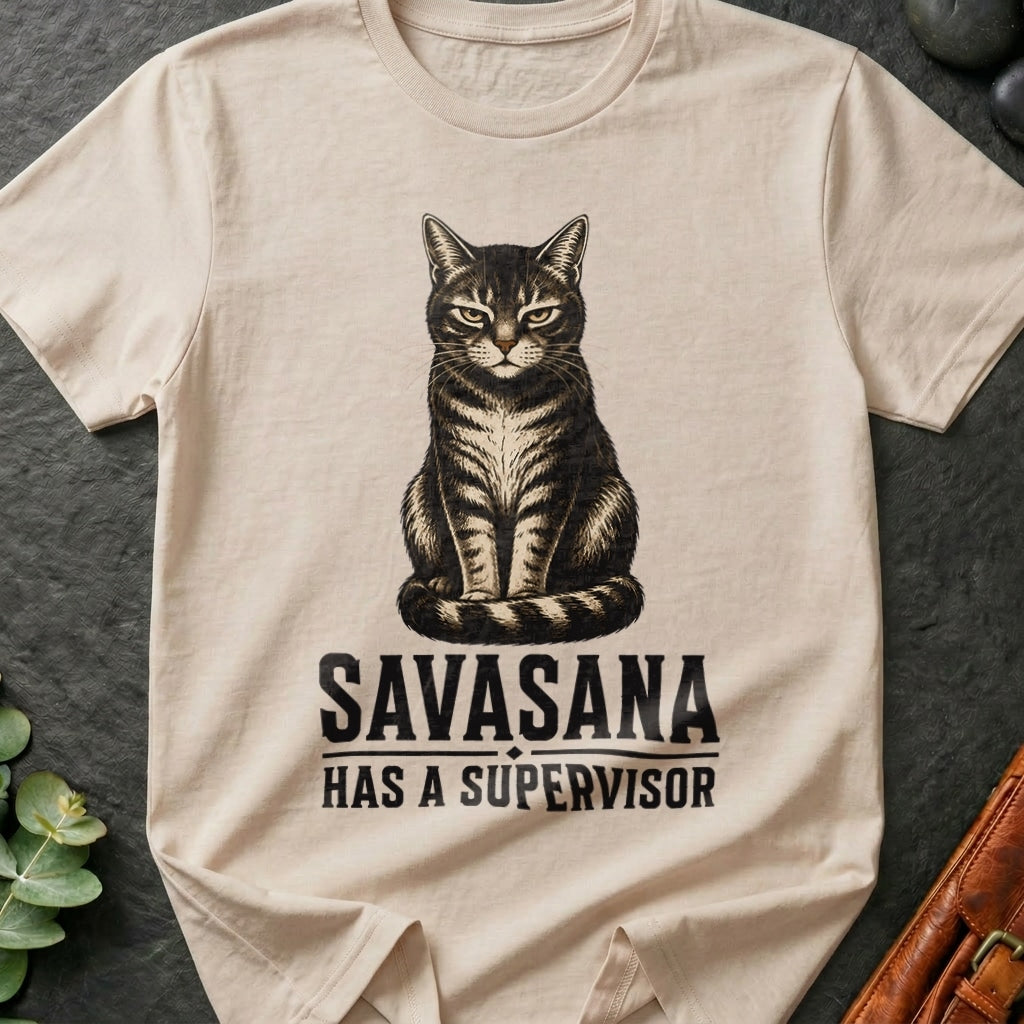 Savasana Supervisor T-Shirt