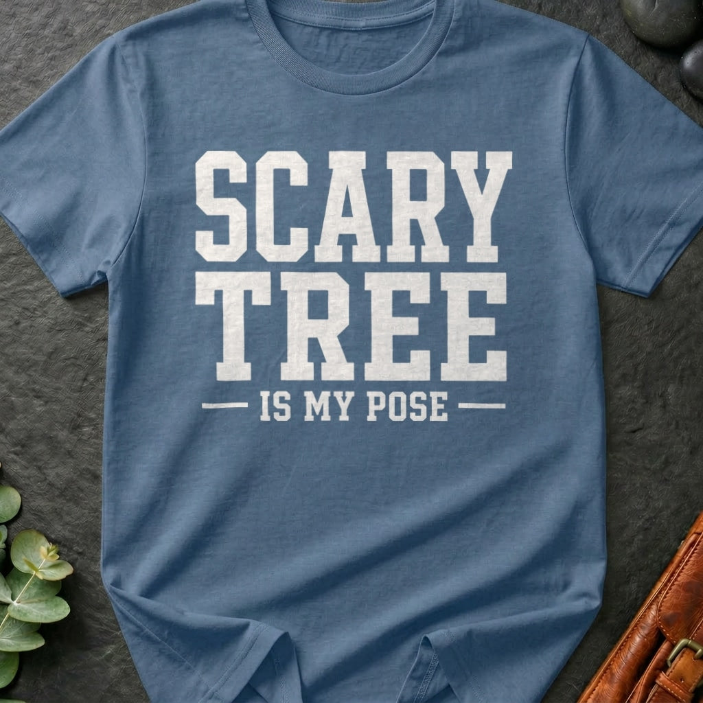 Scary Tree Pose T-Shirt
