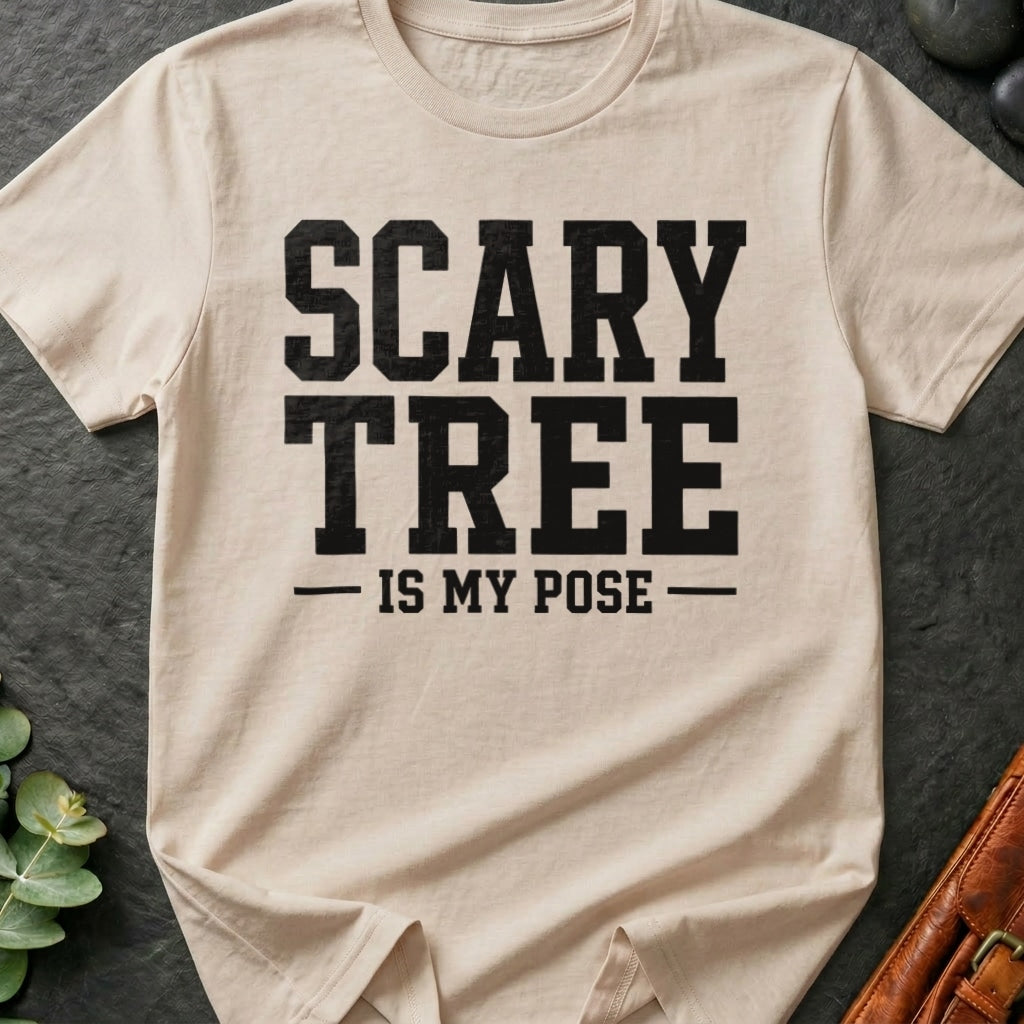 Scary Tree Pose T-Shirt