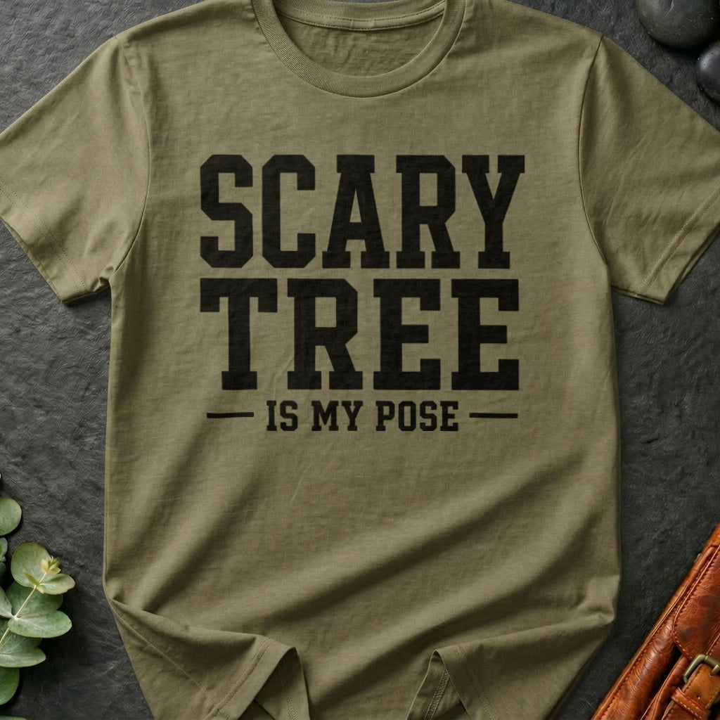 Scary Tree Pose T-Shirt