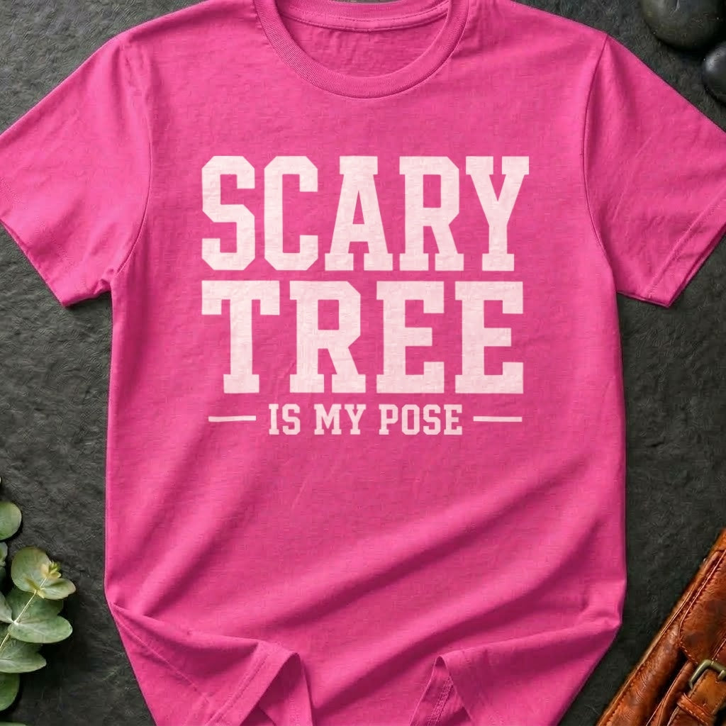 Scary Tree Pose T-Shirt