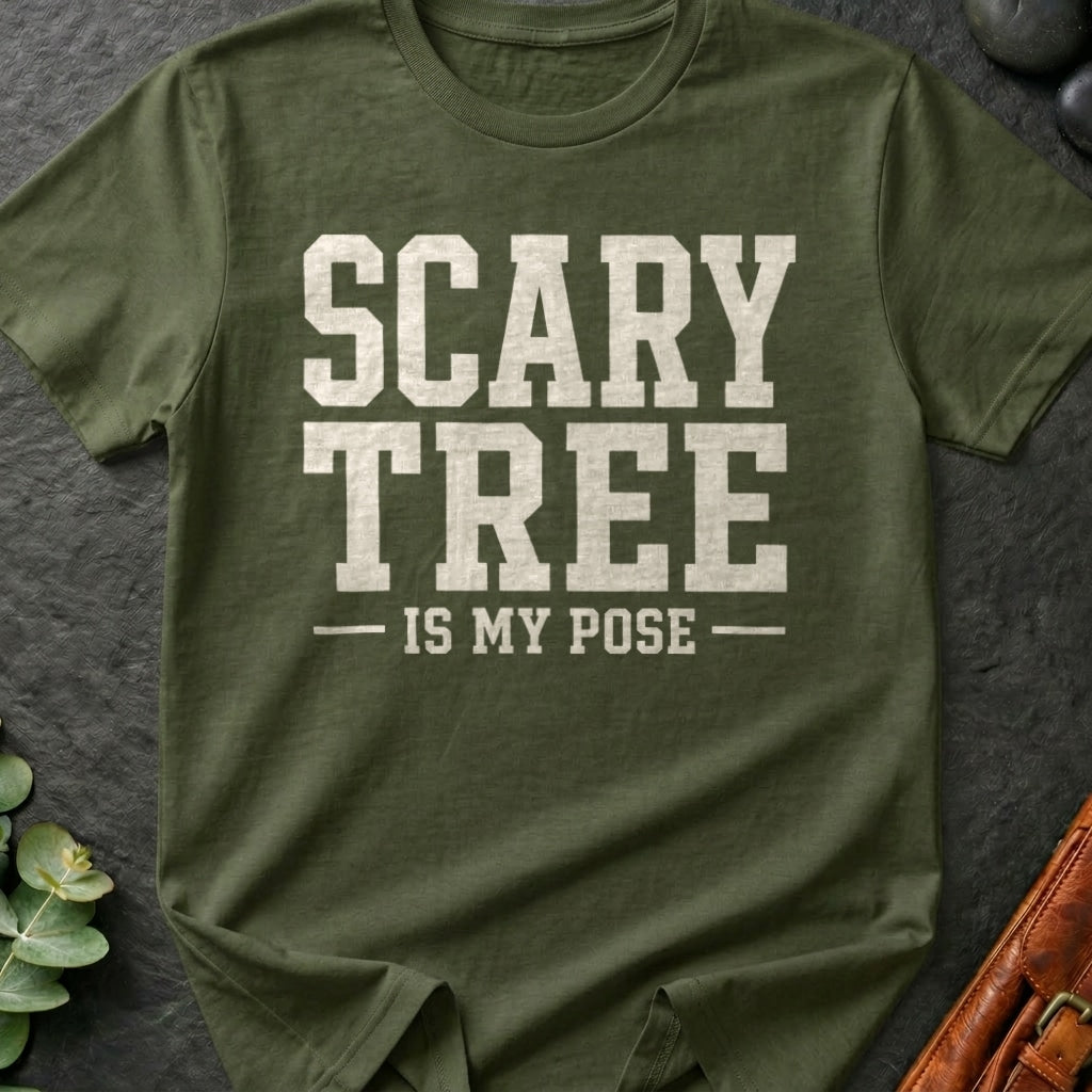 Scary Tree Pose T-Shirt