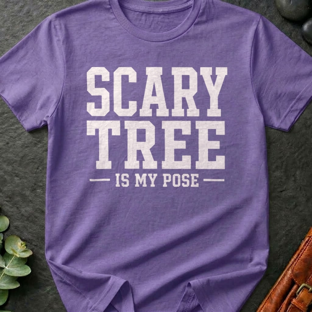 Scary Tree Pose T-Shirt