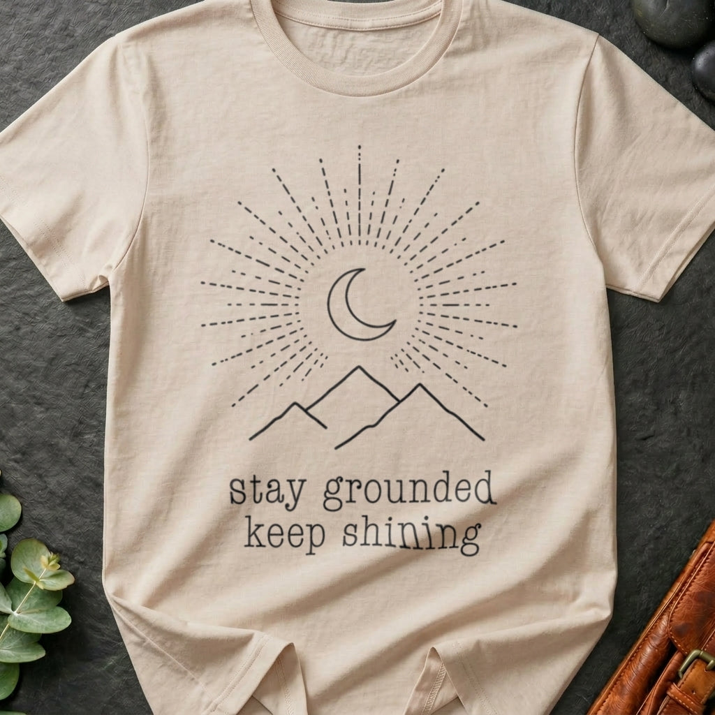 Stay Grounded Keep Shining T-Shirt
