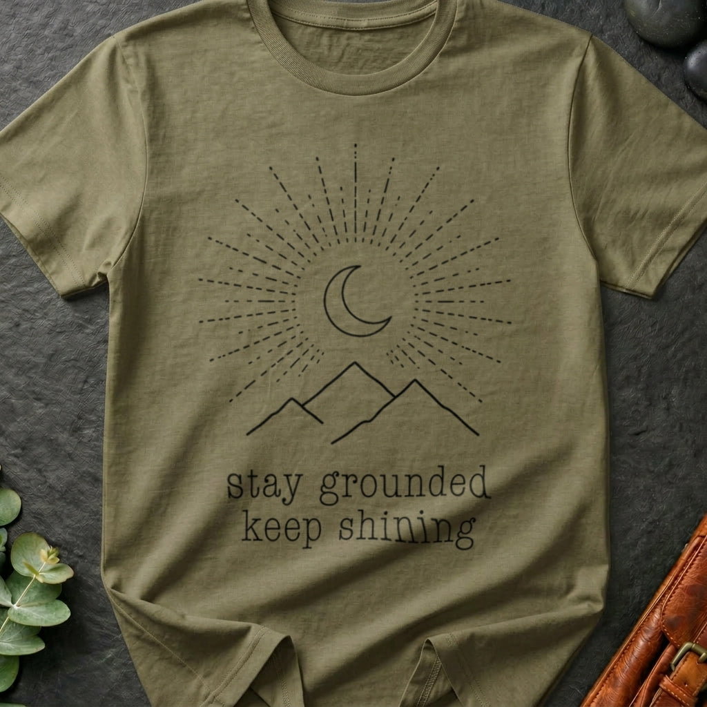 Stay Grounded Keep Shining T-Shirt