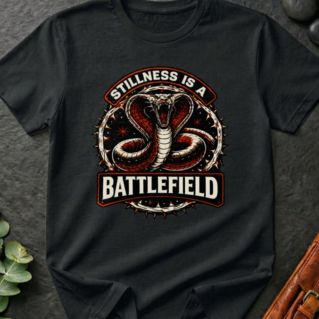 Stillness is a Battlefield T-Shirt